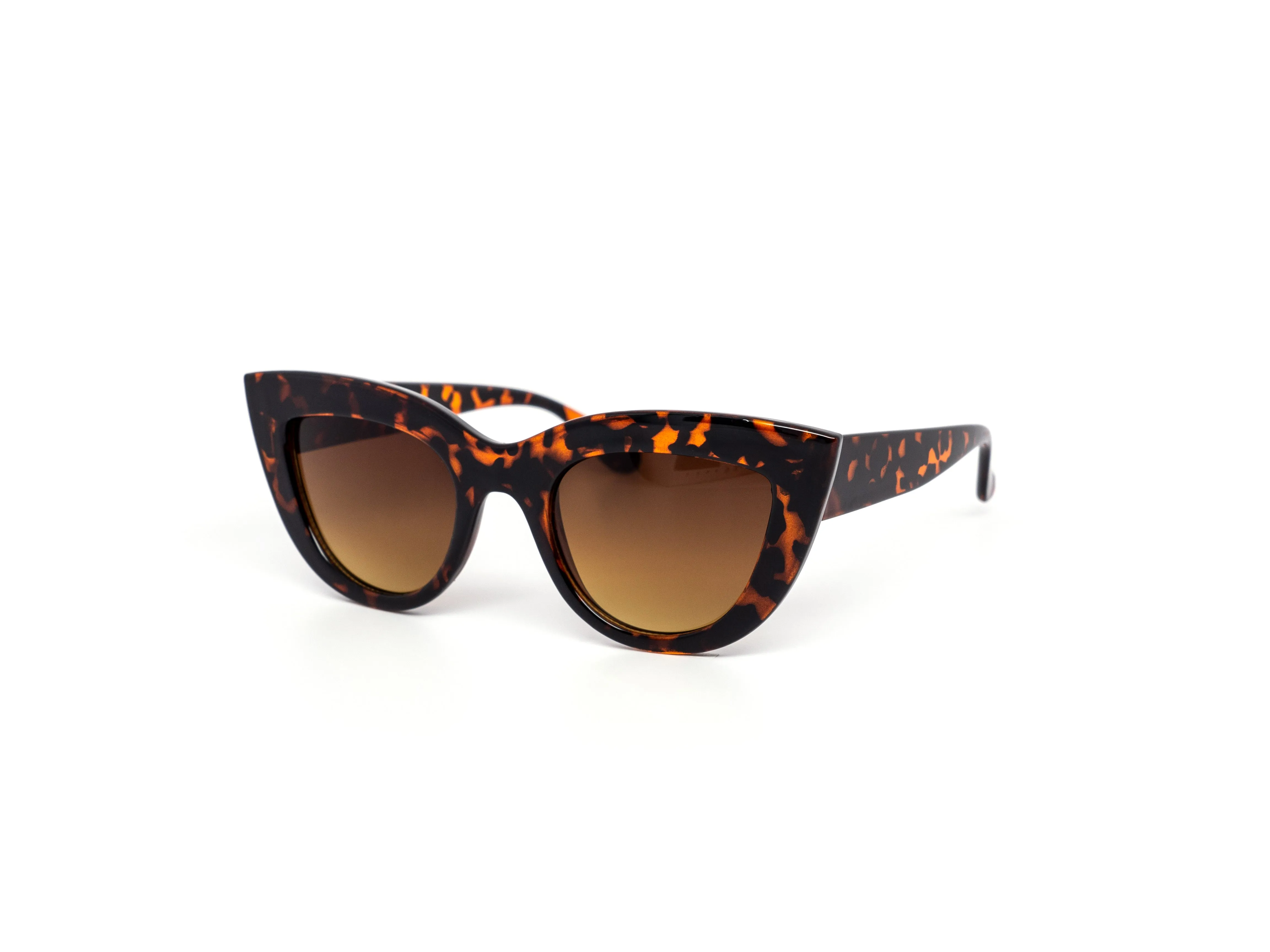 12 Pack: Beautiful Minimal Chunky Cateye Wholesale Sunglasses
