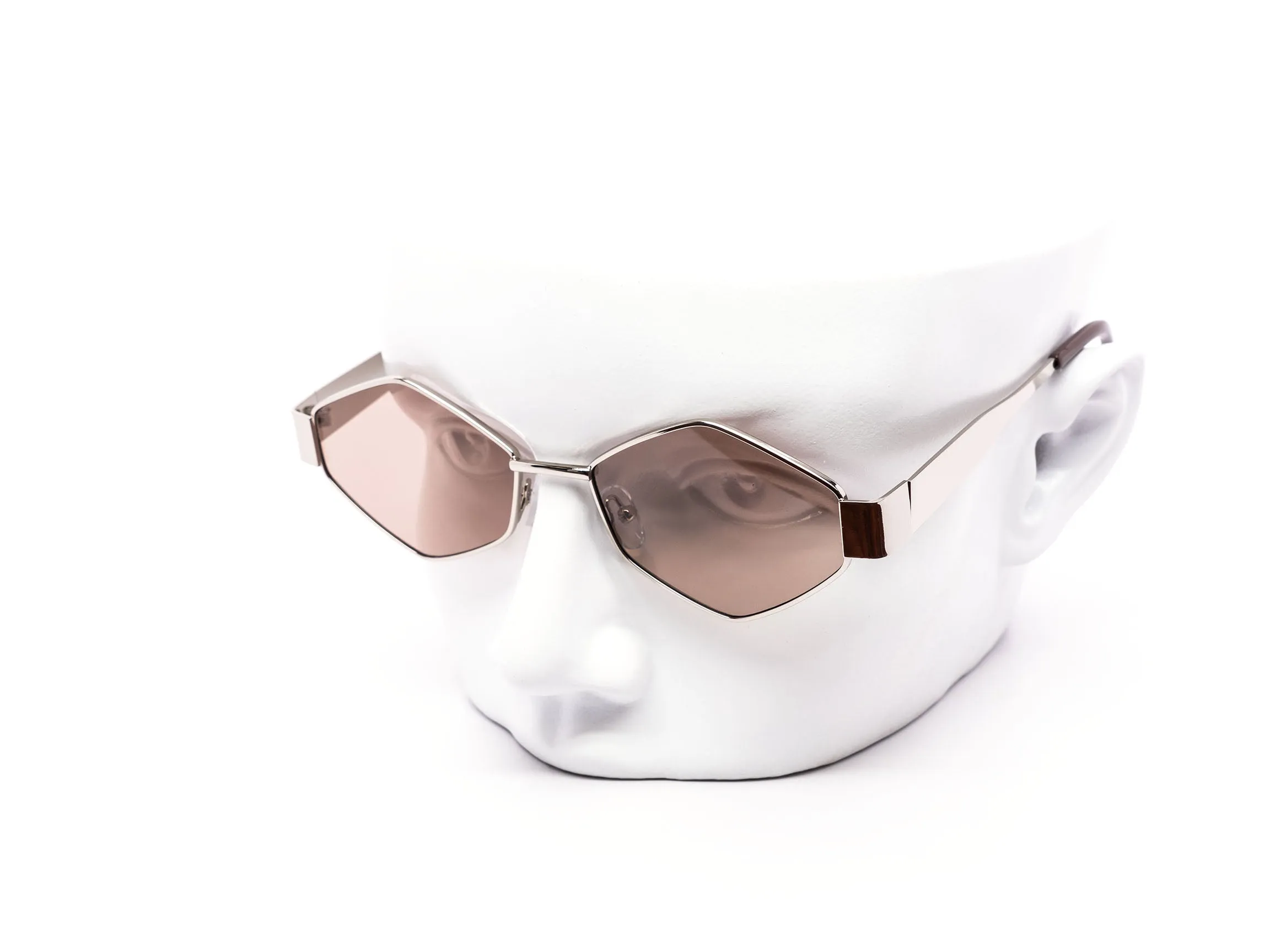 12 Pack: Hexa Diamond Full Metal Minimalist Wholesale Sunglasses