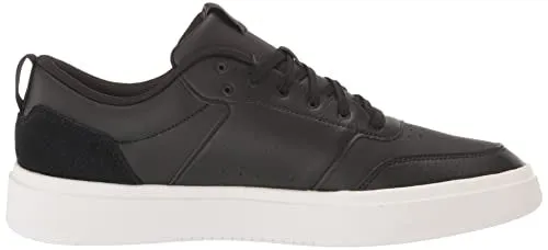 adidas Men's Park Street Sneaker, Black/Black/White, 8.5