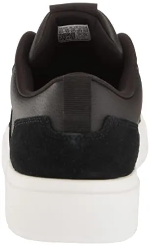 adidas Men's Park Street Sneaker, Black/Black/White, 8.5