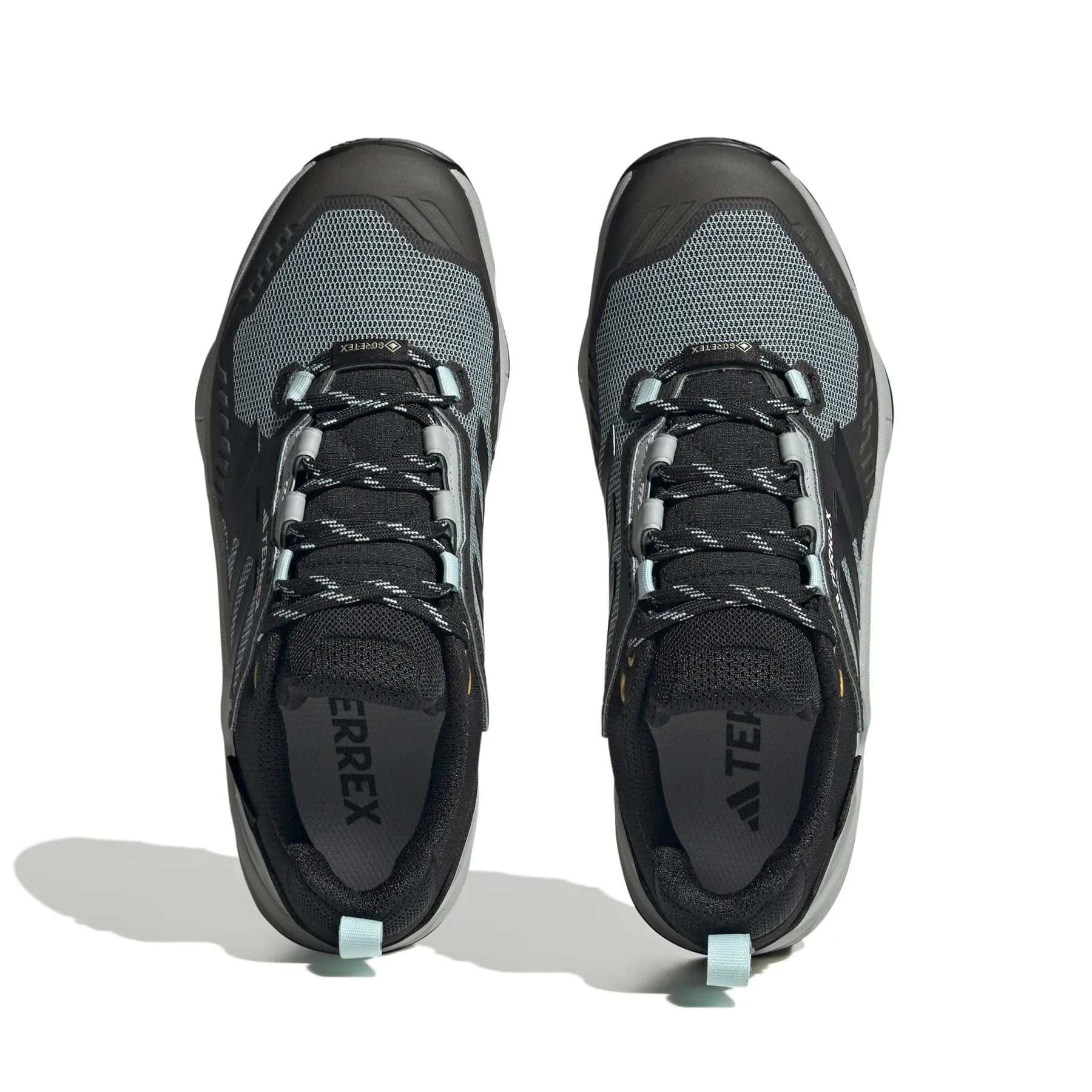 Adidas Outdoor Terrex Swift R3 Gore-Tex Hiking Shoes, Black/Turquoise
