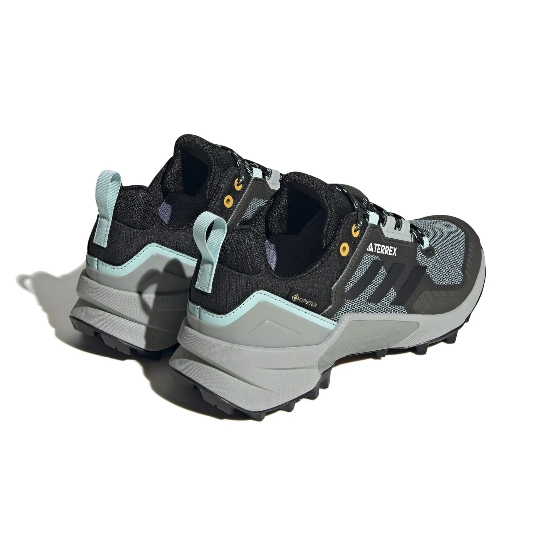 Adidas Outdoor Terrex Swift R3 Gore-Tex Hiking Shoes, Black/Turquoise