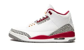 AIR JORDAN 3 RETRO CARDINAL RED