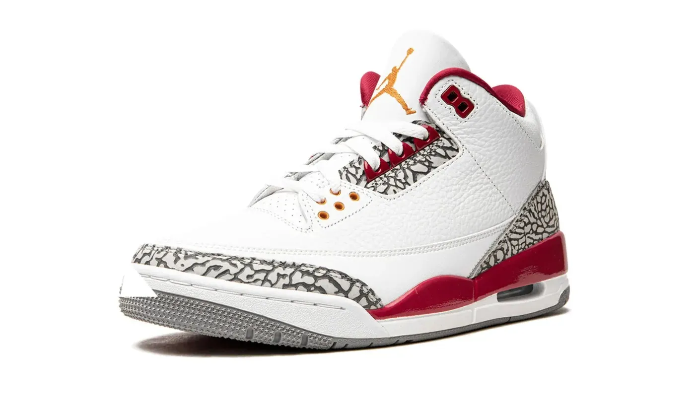 AIR JORDAN 3 RETRO CARDINAL RED