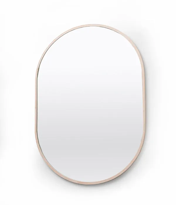 Birch Framed Pod Mirror