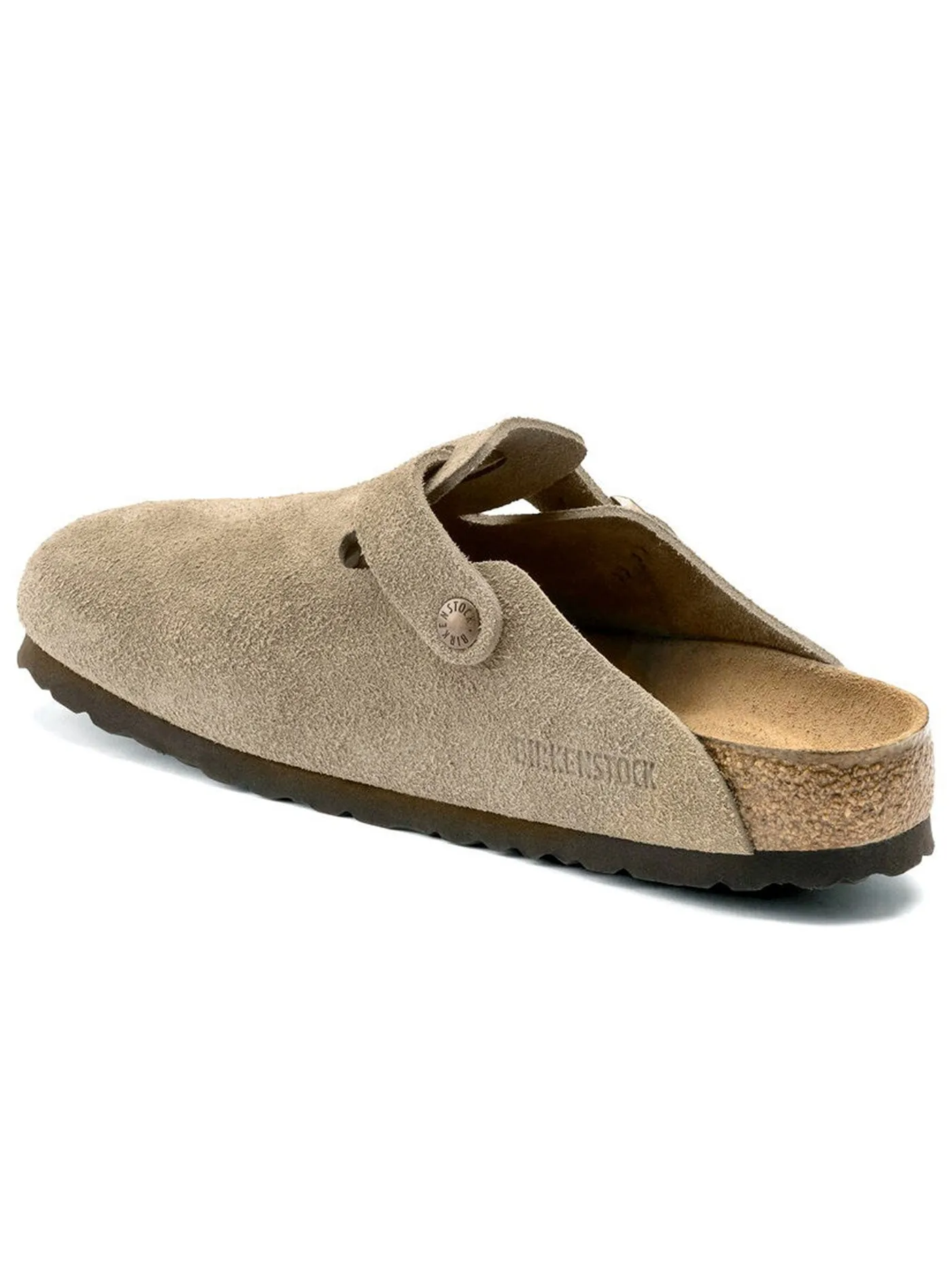 Boston Soft Footbed Suede N Taupe Shoes