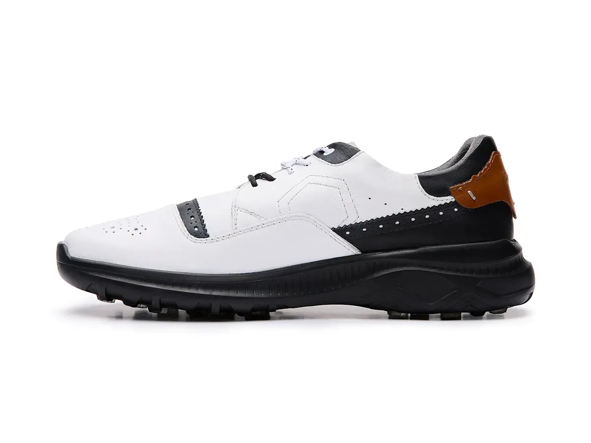 Boxto Golf Men's EXO X2 Spikeless Golf Shoes - White