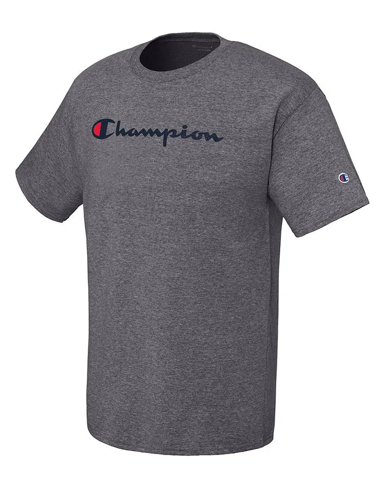 Champion Big Script Printed Logo Tee