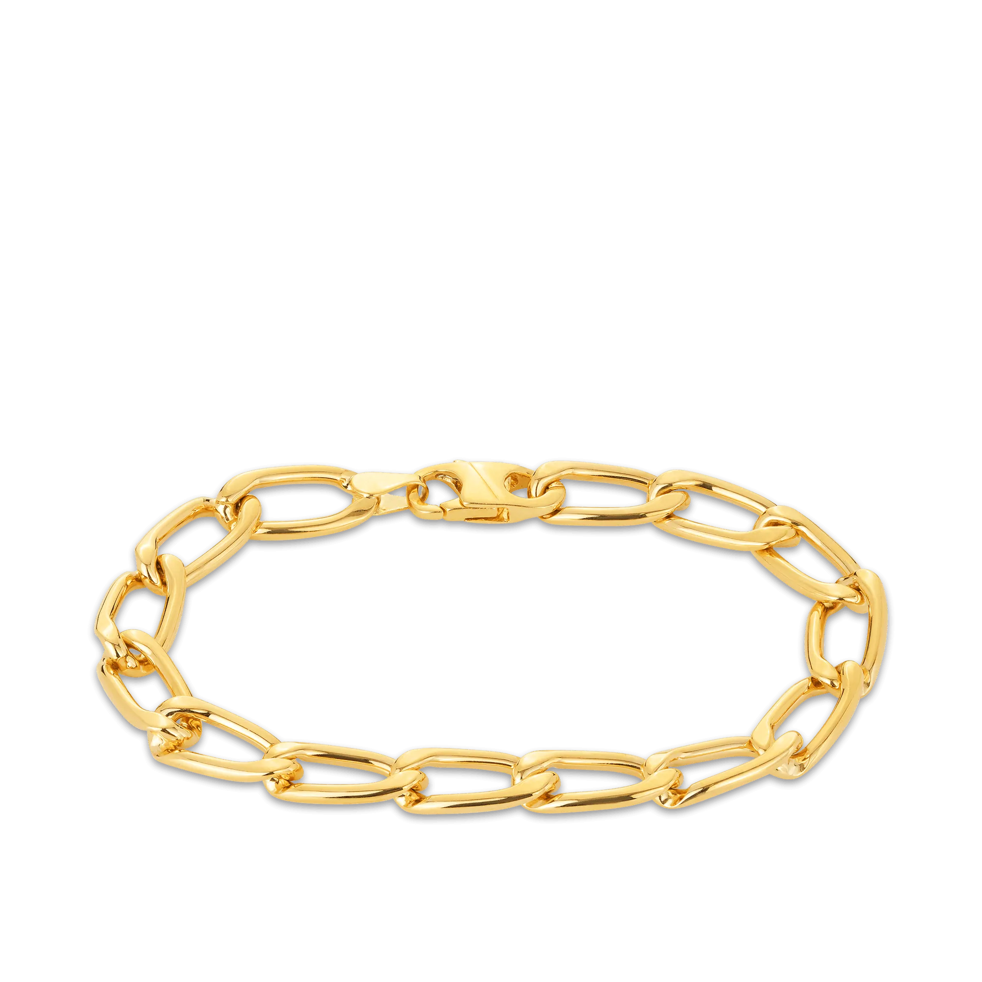Curb Link Bracelet in 9ct Yellow Gold