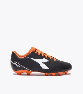 Diadora Pichichi 6 MG14 Adult Soccer Cleats - Black/Orange