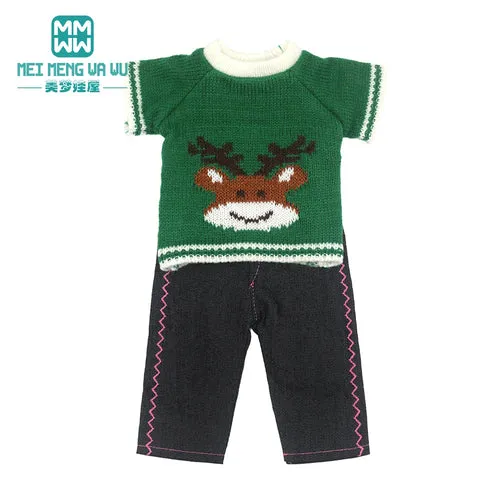 Fashionable Outfits for 43cm Newborn Dolls – Trendy American Styles