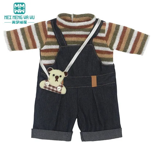 Fashionable Outfits for 43cm Newborn Dolls – Trendy American Styles