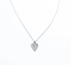Heart on my sleeve necklace
