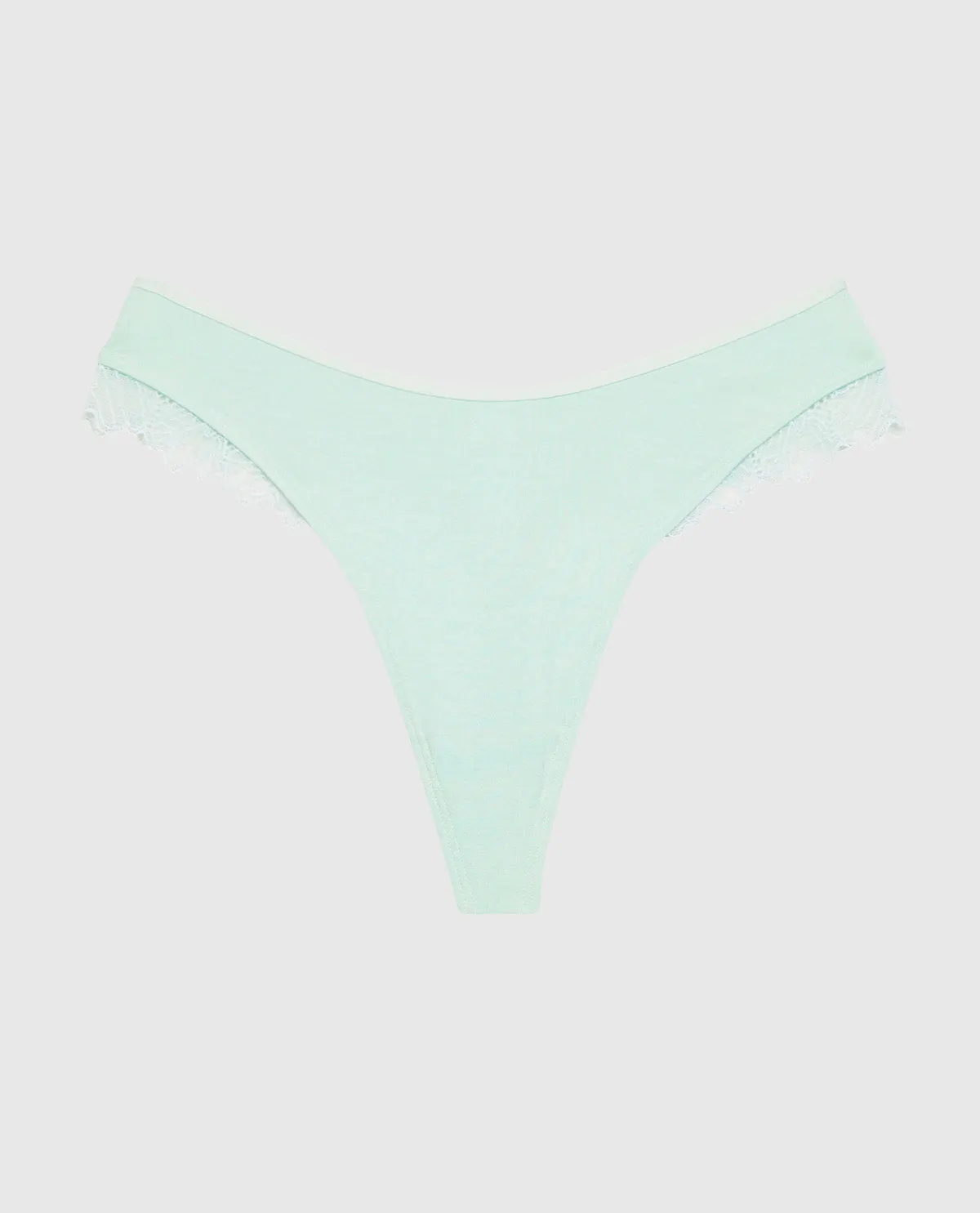 High Leg Modal Thong Panty