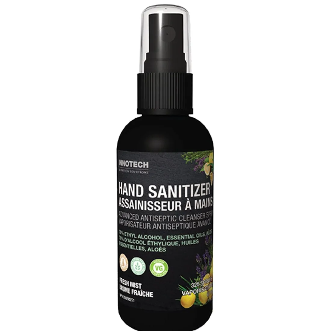 Innotech Advanced Antiseptic Hand Sanitizer Spray, 60ml (325 sprays)