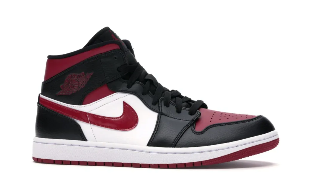 JORDAN 1 MID BRED TOE (M)