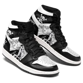 Luffy Sneakers Custom OP Shoes Manga Style