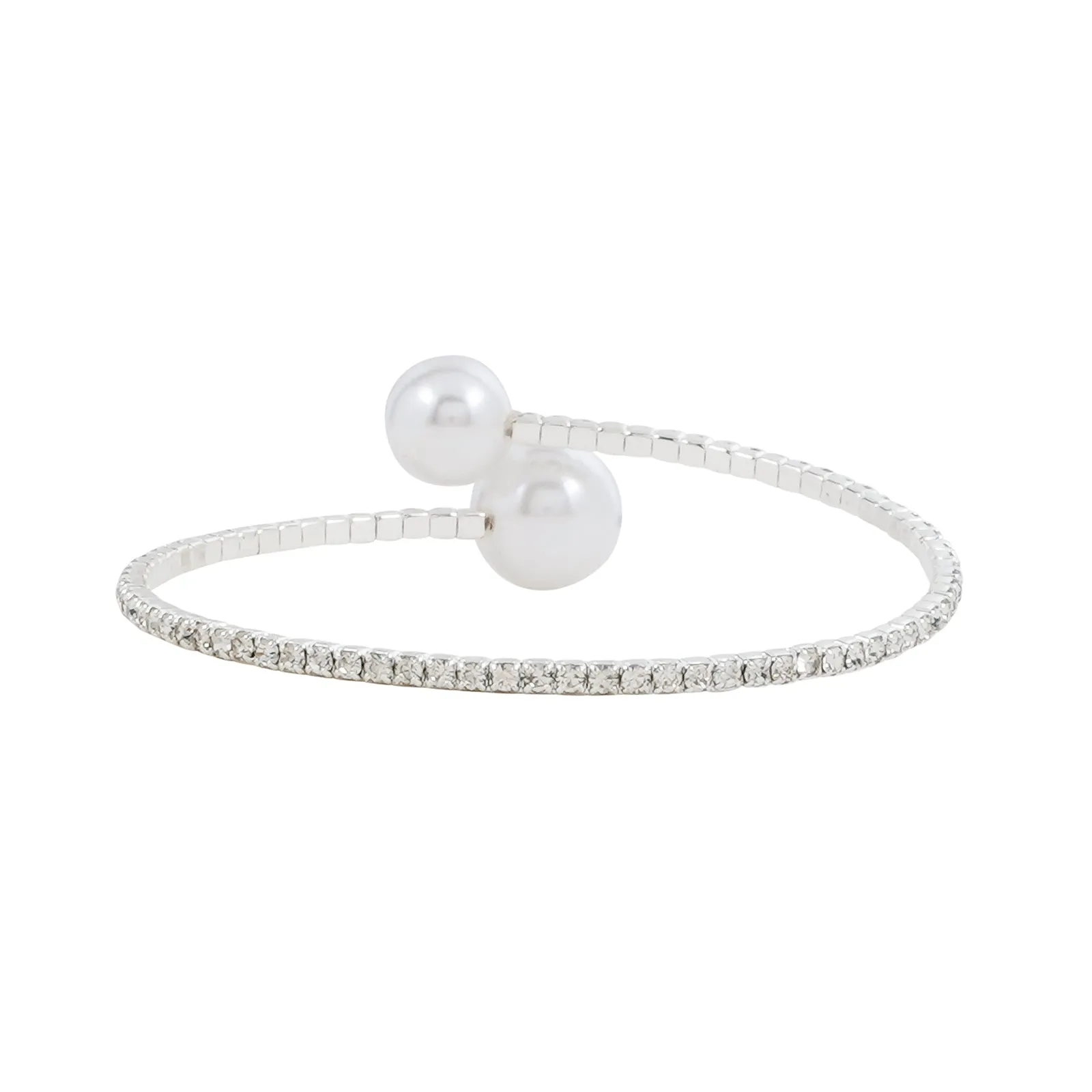 Lula Pearl Silver Bracelet