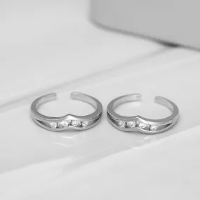 Minimal 925 Silver Toe Ring