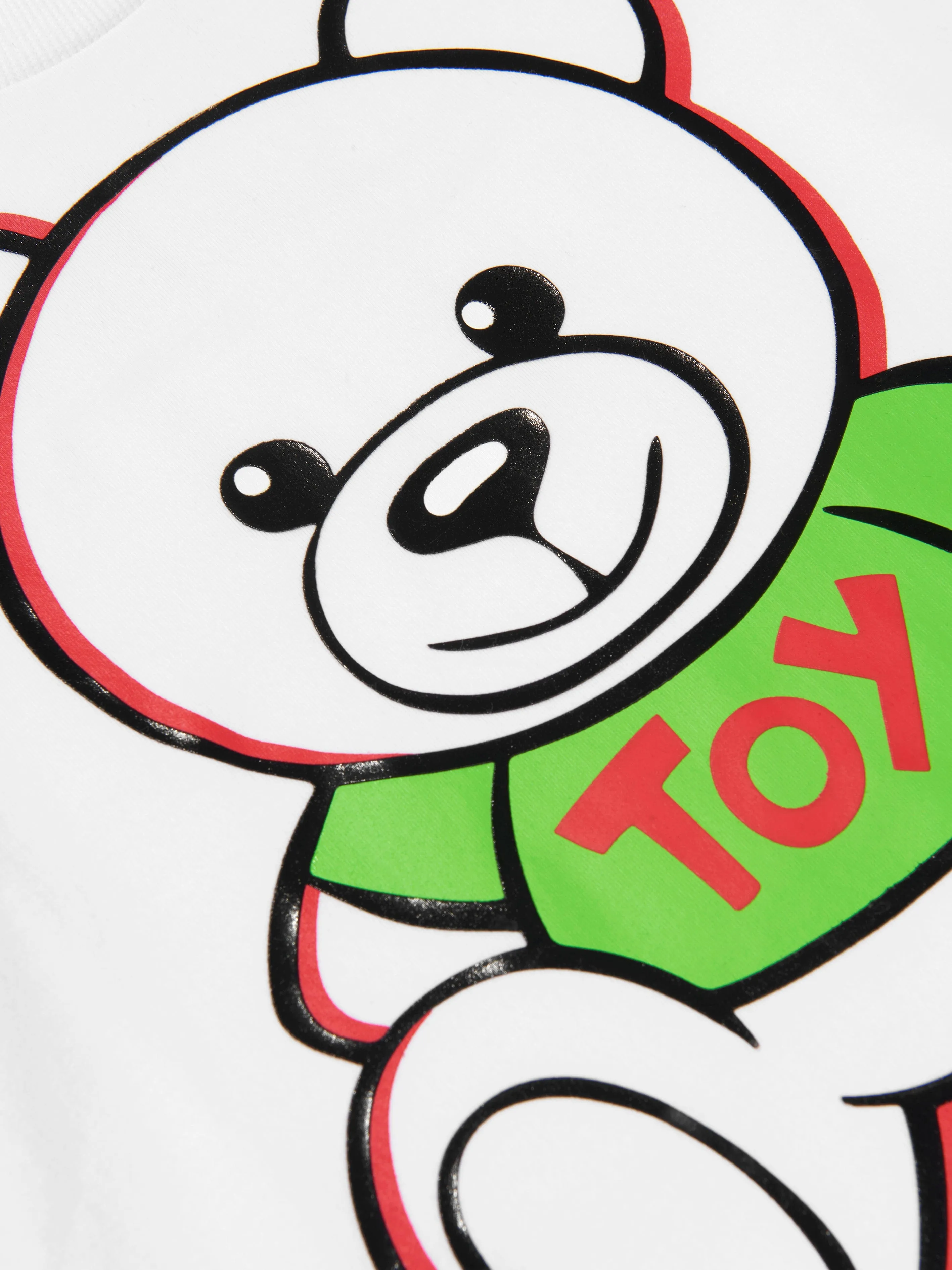Moschino Kids Teddy Bear Logo T-Shirt
