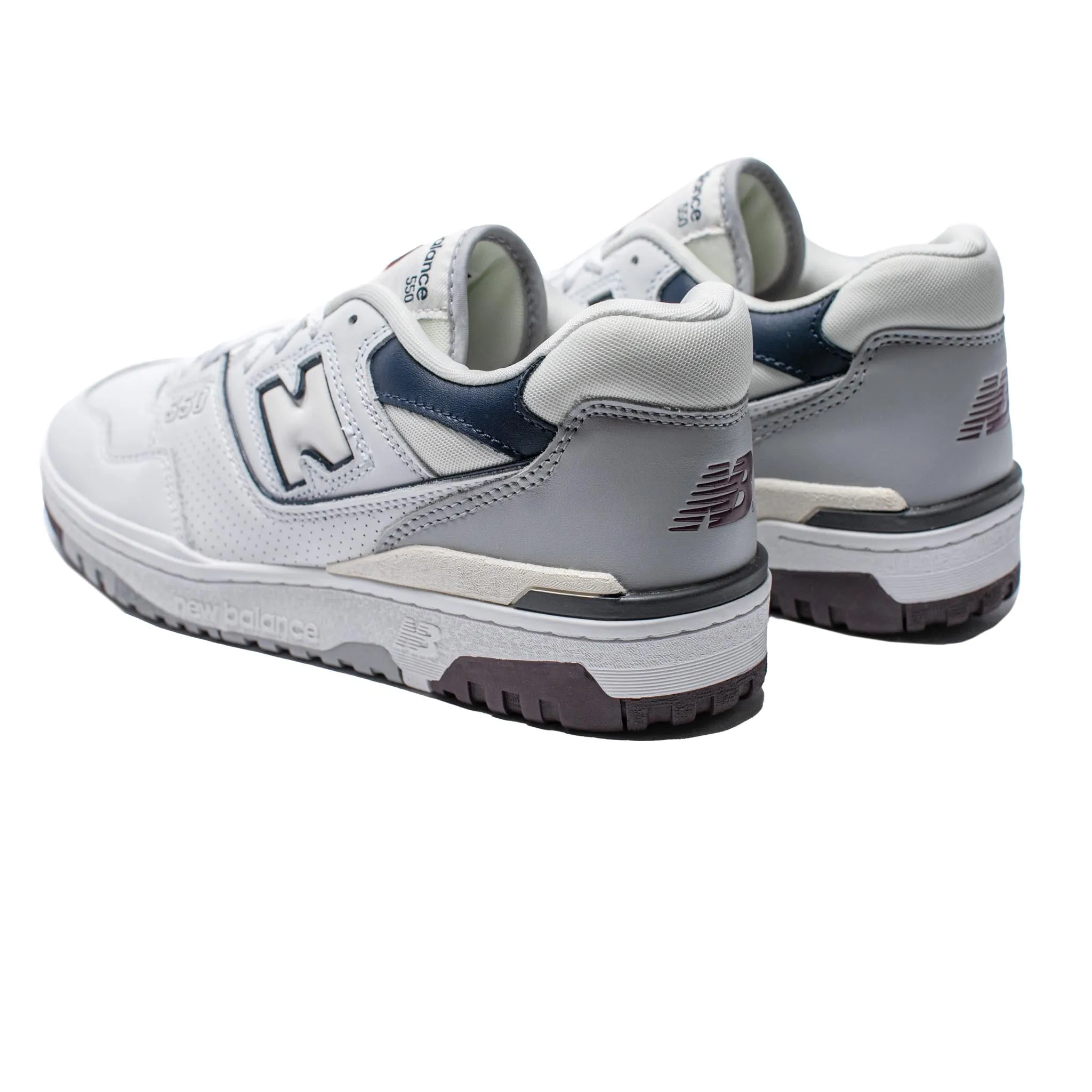 New Balance BB550PWB White/Indigo/Burgundy