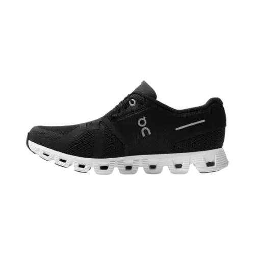 On Cloud 5 Womens Shoe- Black/White