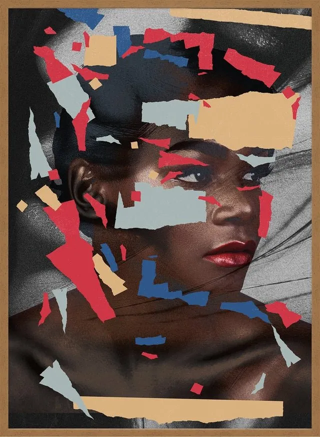 Paper Portrait Print