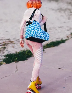 Roller Skate Bag | High Roller Skate Bag | Blue Daisy