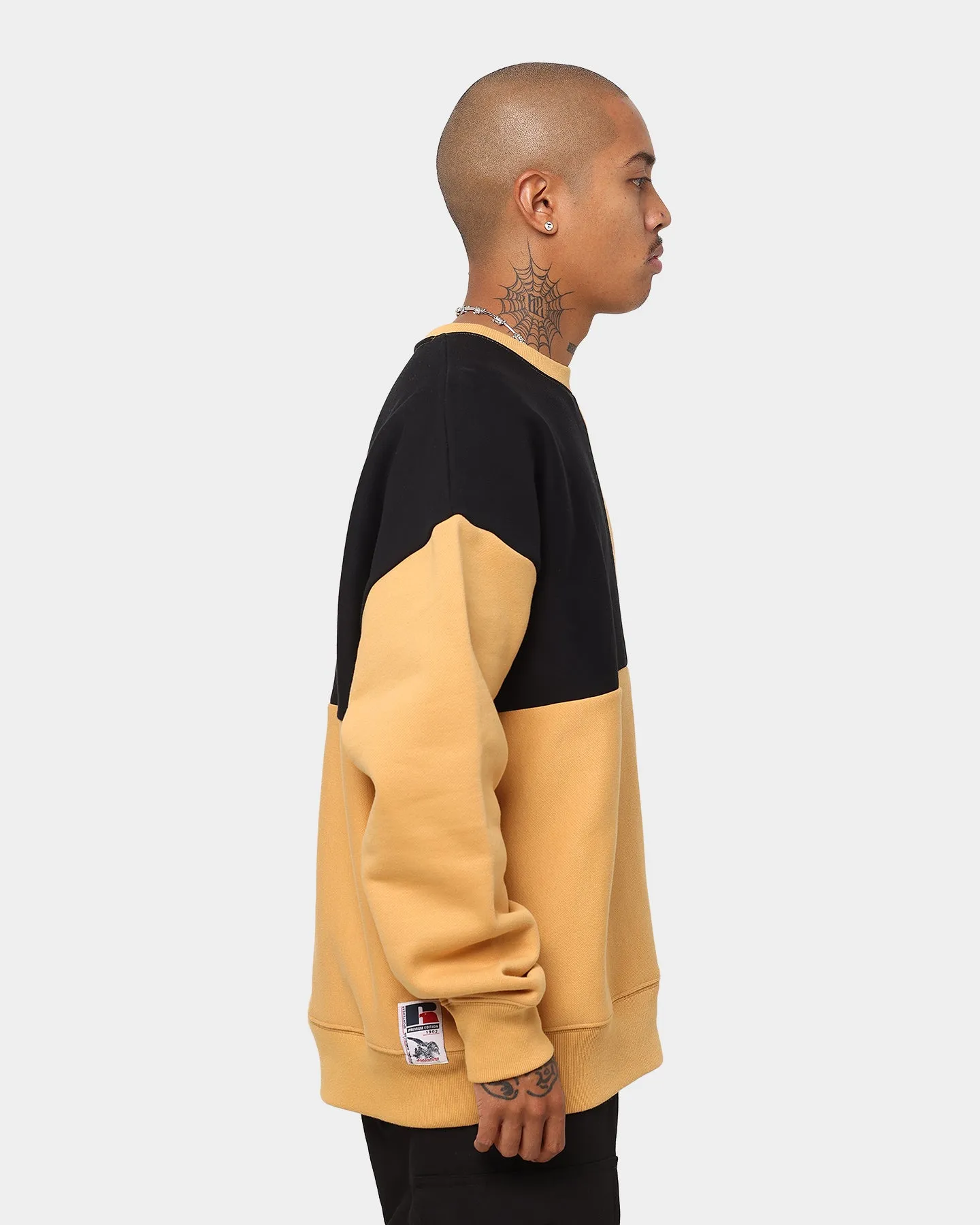 Russell Athletic Redeemer Drop Shoulder Crewneck Saddle