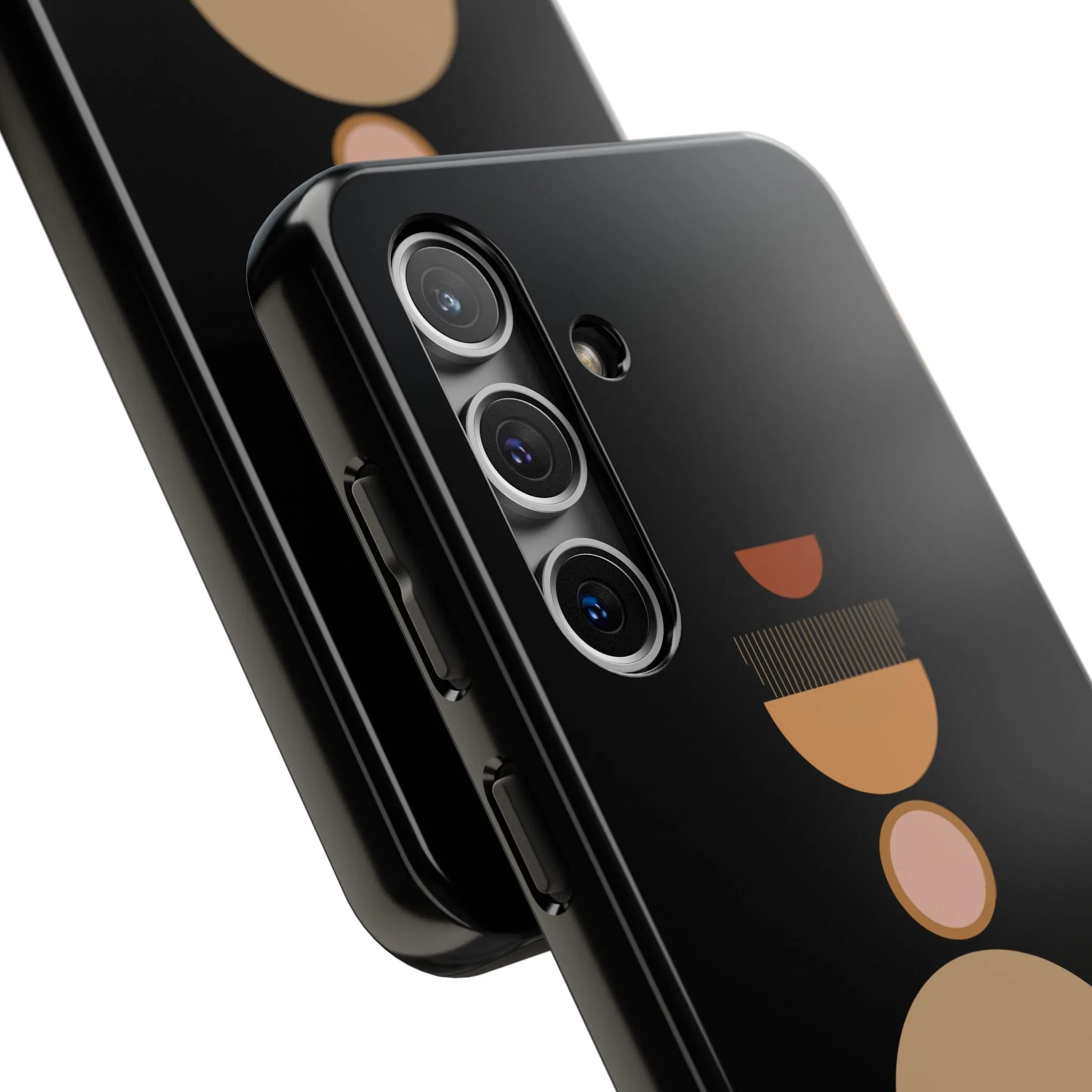 Semi-Circle Phone Case - Modern Geometric Design, Minimalist Simple Trend for iPhone & Samsung Modern Style phone Cases