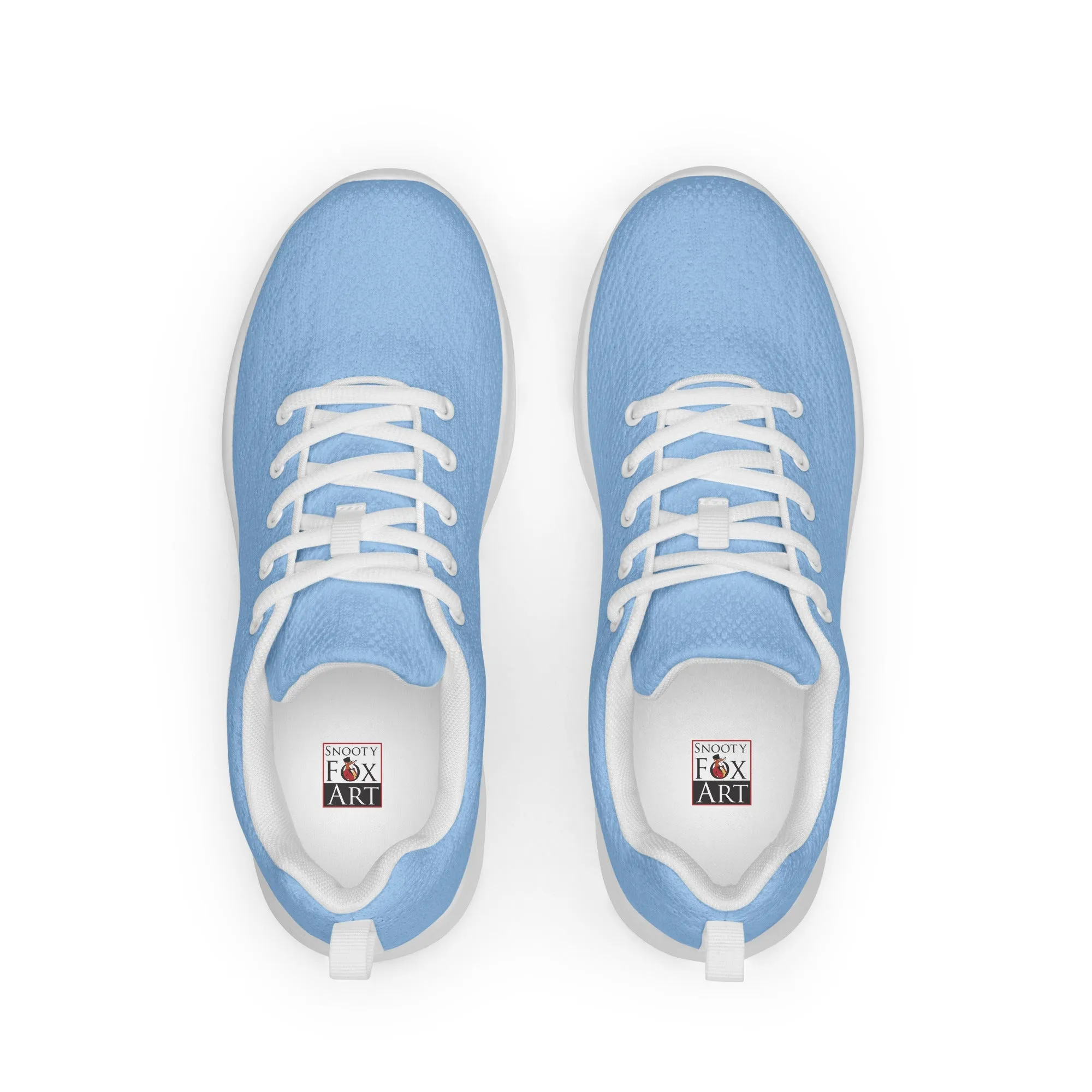 Snooty Fox Art Women’s Athletic Shoes - Baby Blues