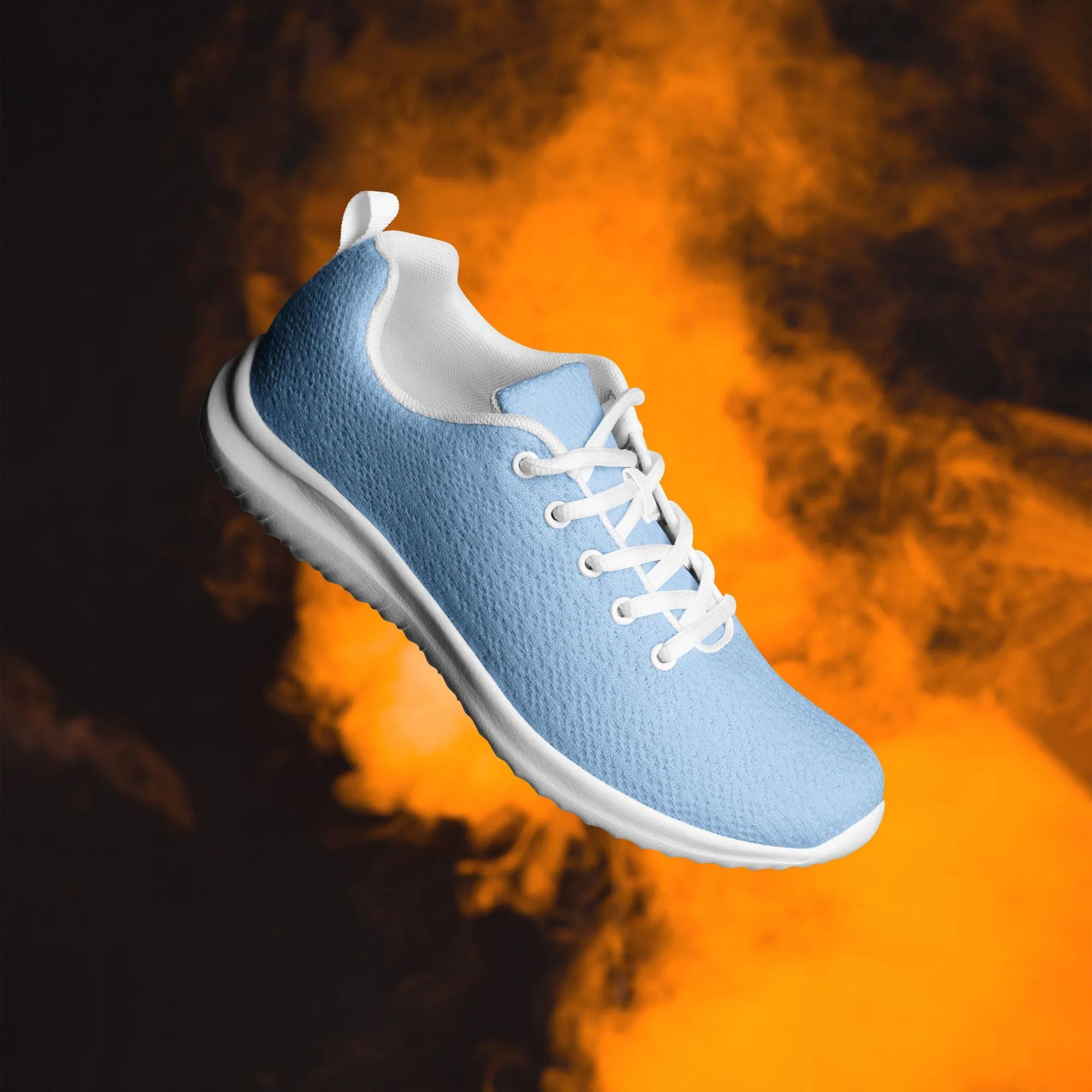 Snooty Fox Art Women’s Athletic Shoes - Baby Blues