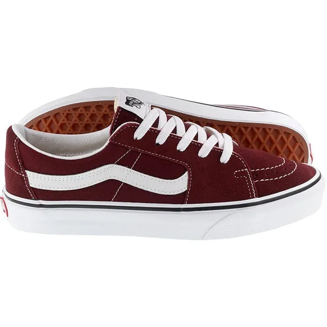 Vans Trainers Mens SK8 Low Port Royale White