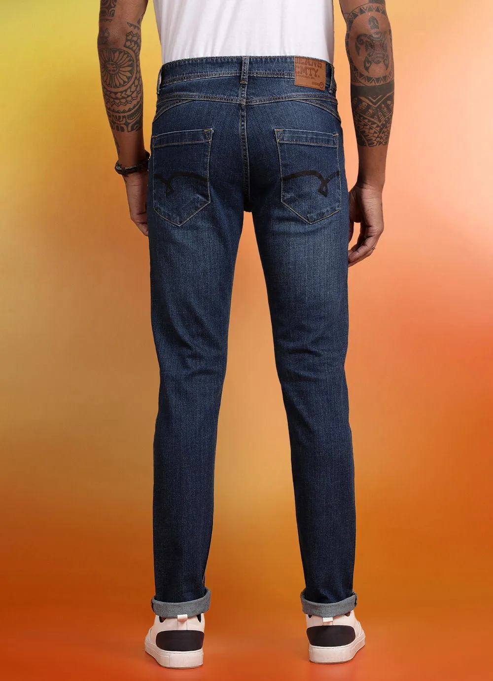 Washed Blue Twill